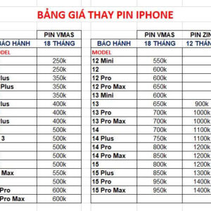 Thay Pin điện Thoại Iphone
